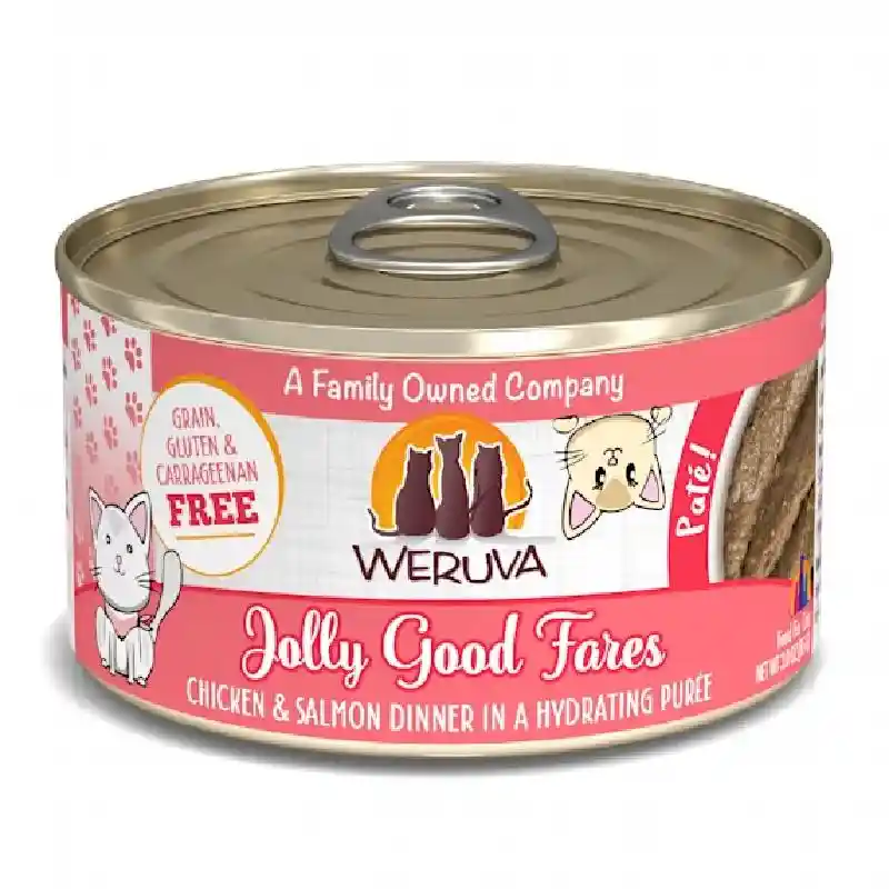 Weruva Cat Gf Jolly Good Fares Pate Can 3 Oz