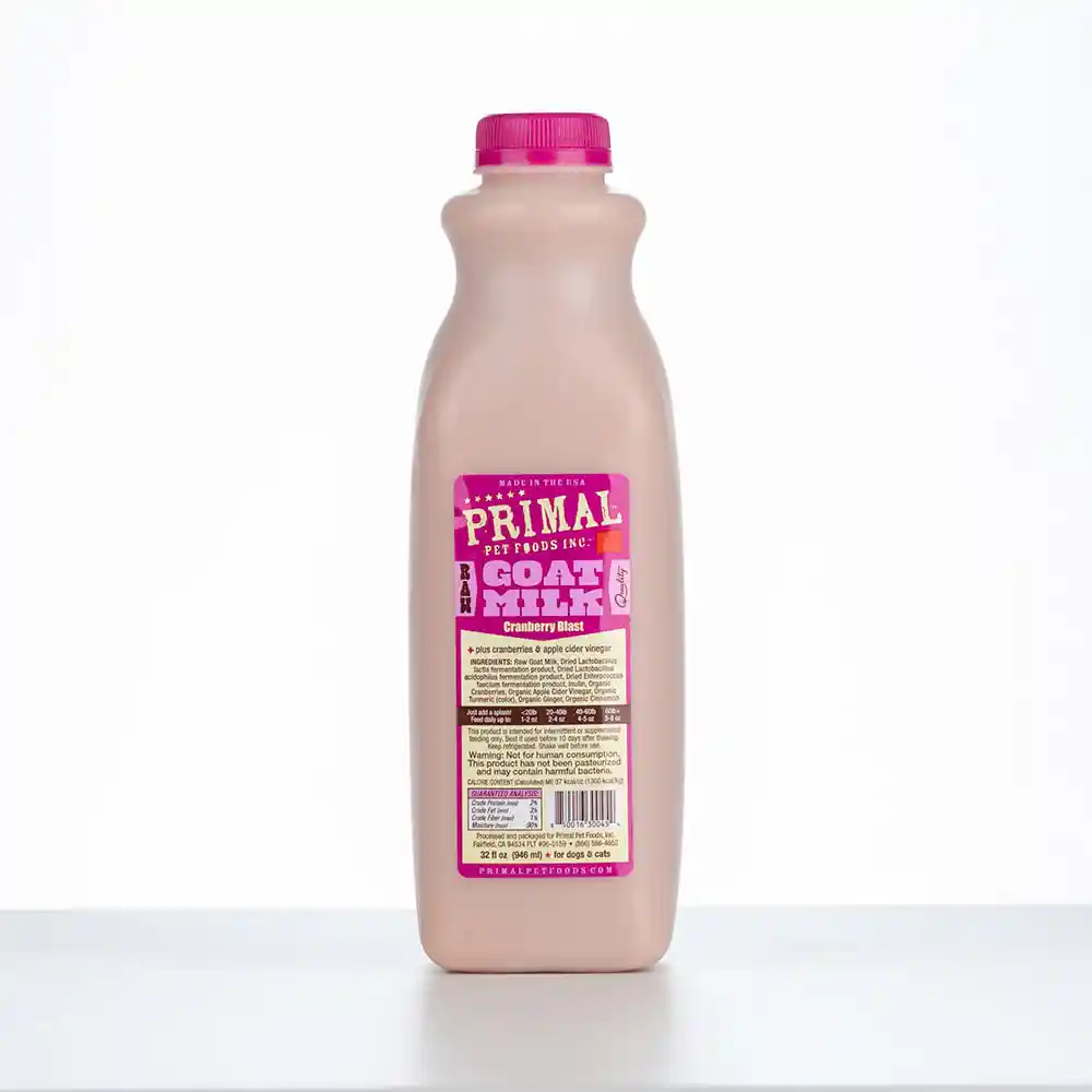 Primal Goat Milk Cranberry Blast 32oz