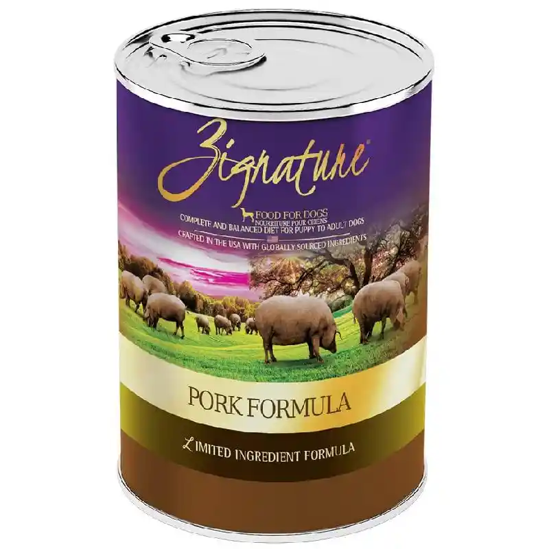Grain Free Pork Recipe Canned Dog Food 13-oz