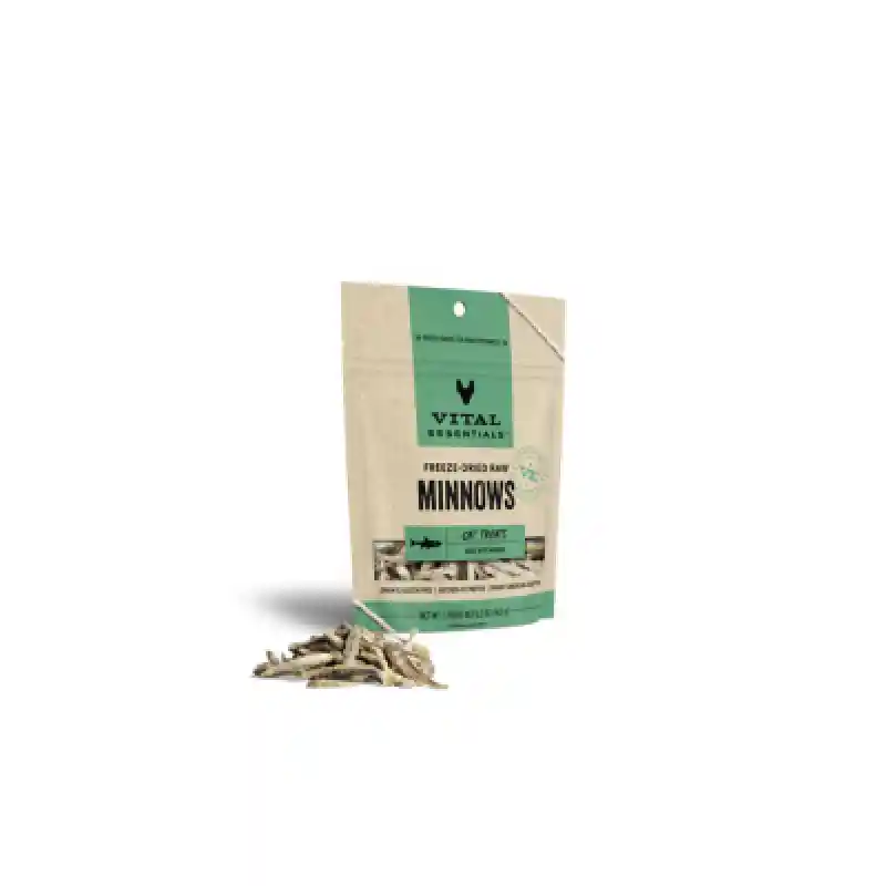 Vital Essentials Freeze Dried Minnows 0.5 Oz