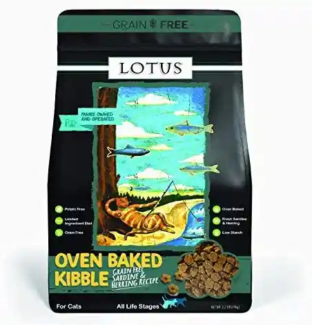 Lotus Oven-baked Sardine & Herring Gf 2.2-lb