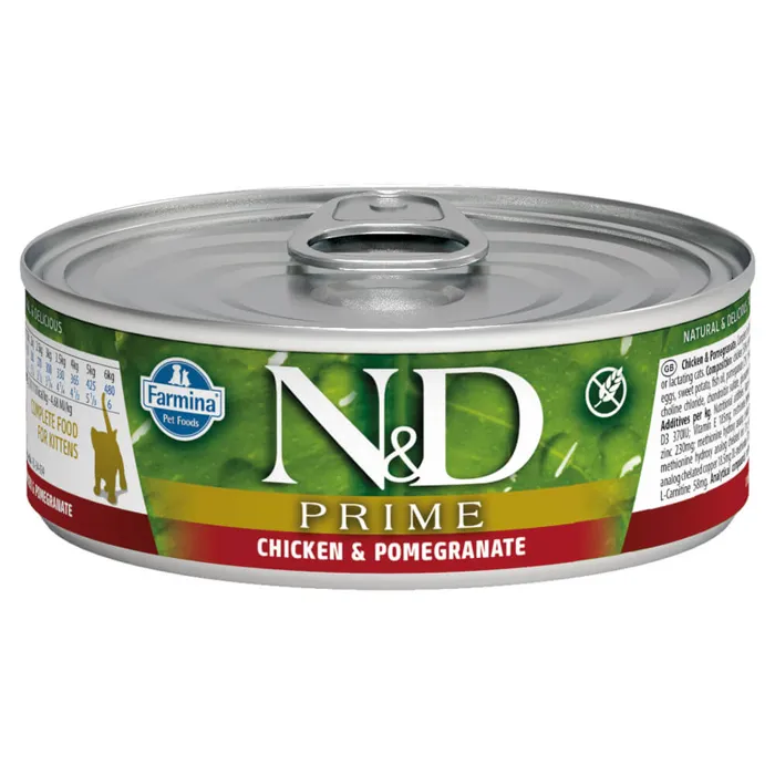 Farmina N&d Kitten Chkn & Pomegranate Can 2.8 Oz