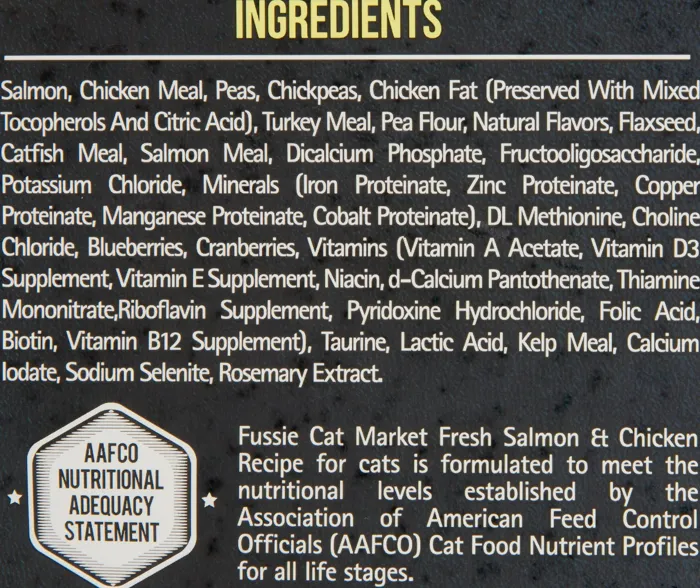 Fussie Cat Market Fresh Salmon & Chicken 3.5#