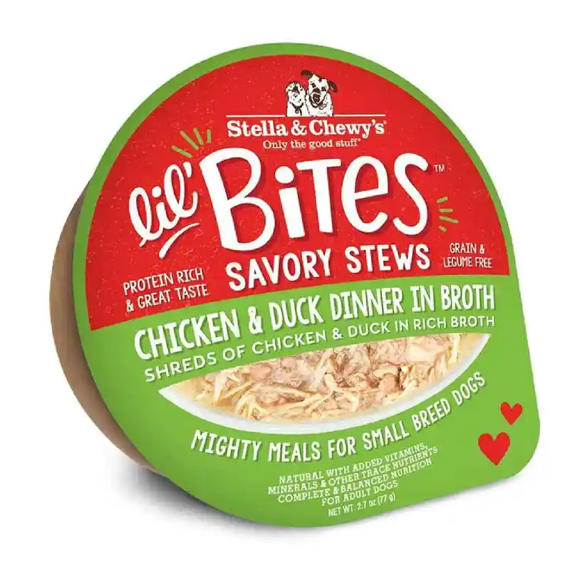 Stella & Chewy's Dog Lil Bites Ckn Dck Stew 2.7-oz