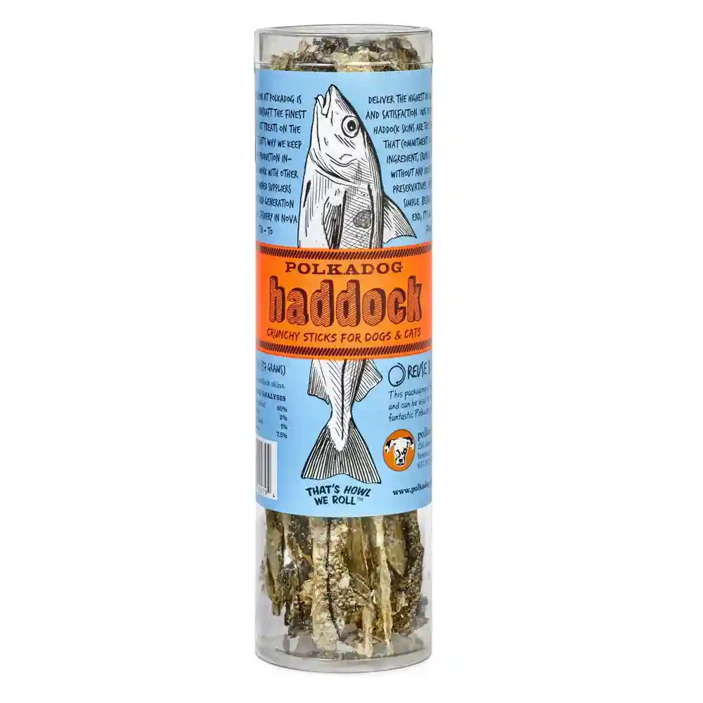 Polkadog Haddock Skins 2oz tube