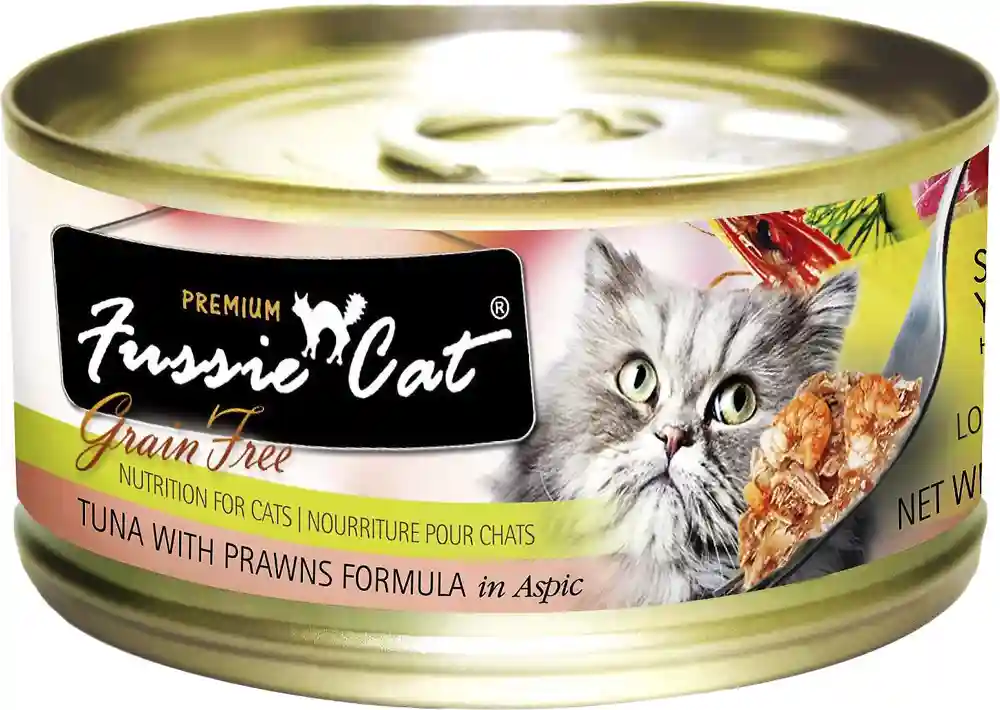 Premium Tuna W/ Prawns In Aspic Gf Can Cat 2.8-oz