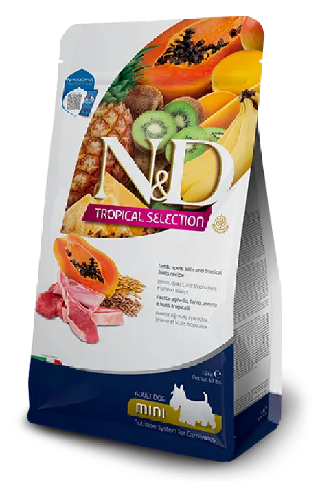 Farmina Dog Tropical Lamb Adult Mini 3.3 Lb