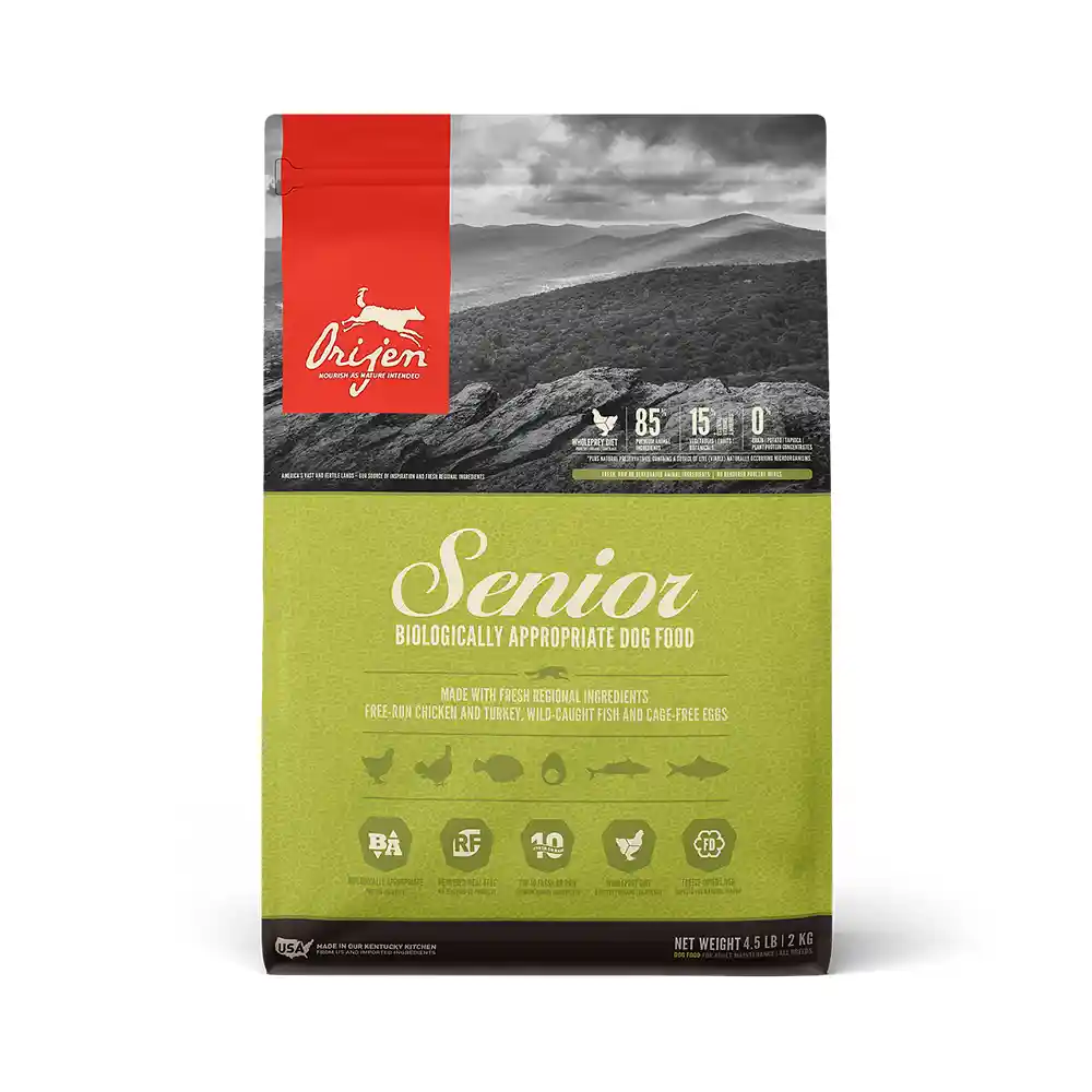 Orijen Adult Dog Food Senior 4.5-lb