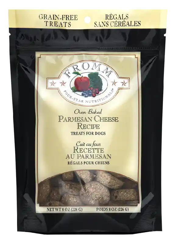 Fromm Dog Treat Parm Cheese 8 Oz