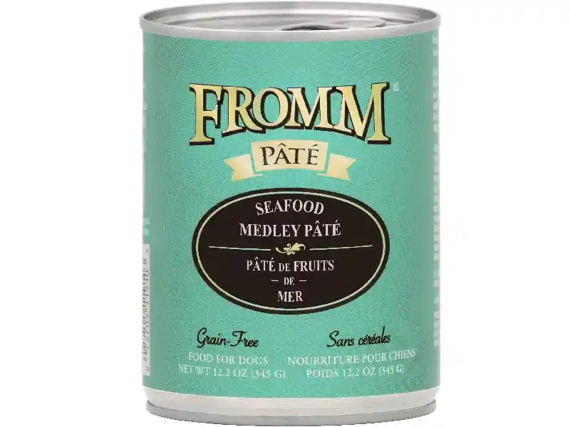 Fromm Dog Pate Grain Free Seafood Medley 12.2 Oz
