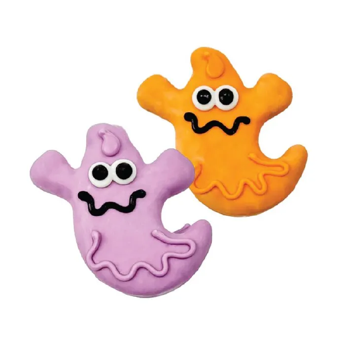 Halloween Ghosts -Orange & Purple