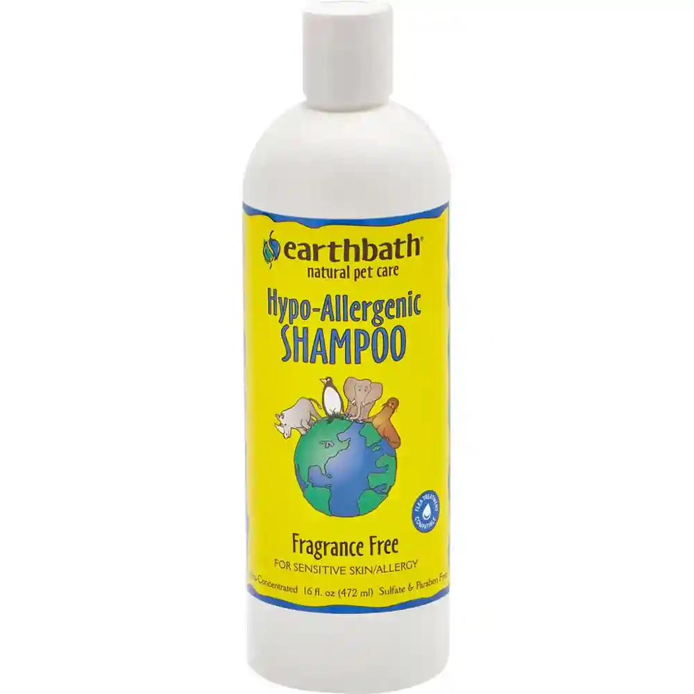 Hypo Allergenic Shampoo Fragrance Free - 16-oz Bot
