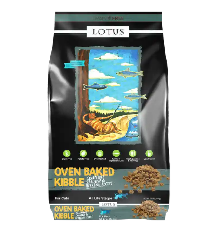 Lotus Oven-baked Sardine & Herring Gf 2.2-lb