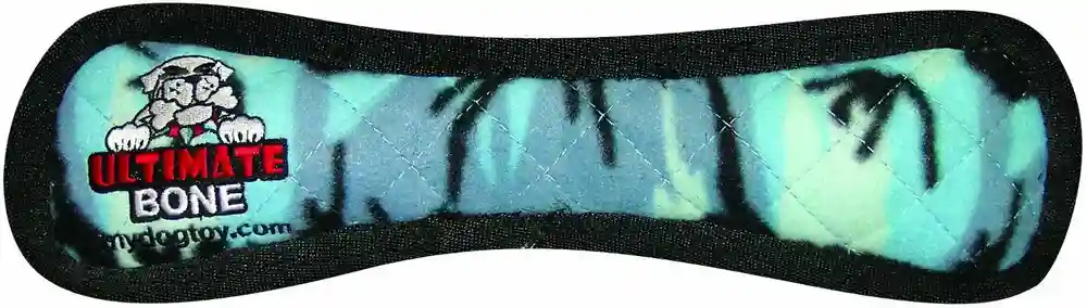 Ultimate Bone Blue Camo Pet Toy Large
