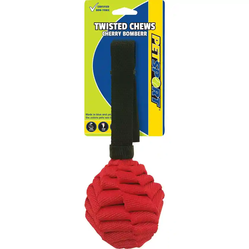 Petsport Twisted Chews Cherry Bomber