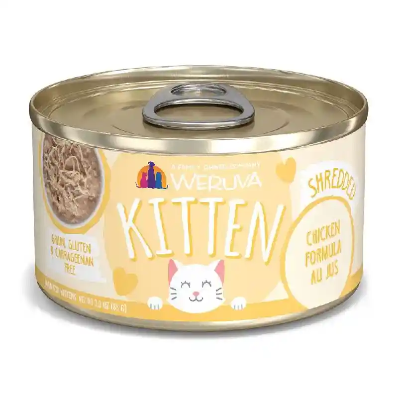 Weruva Kitten Can Chicken Au Jus Gravy 3-oz