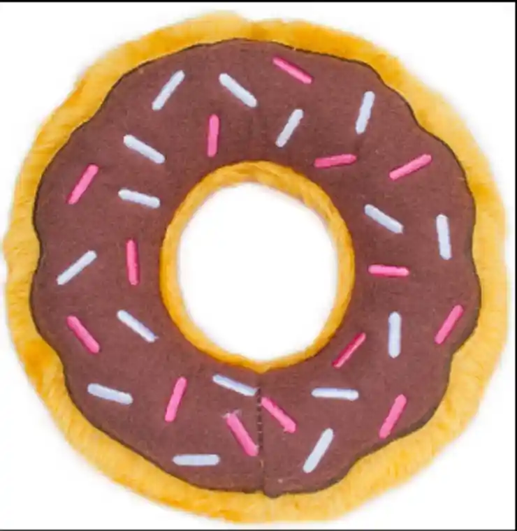 Zippy Paws Mini Donutz Chocolate