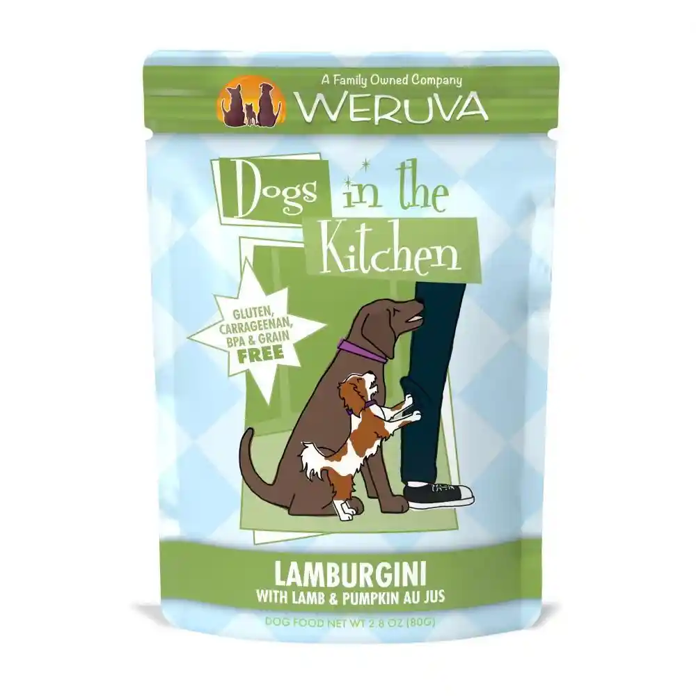 Ditk Lamburgini Gf Lamb & Ppkn Dog Pouches 2.8-oz