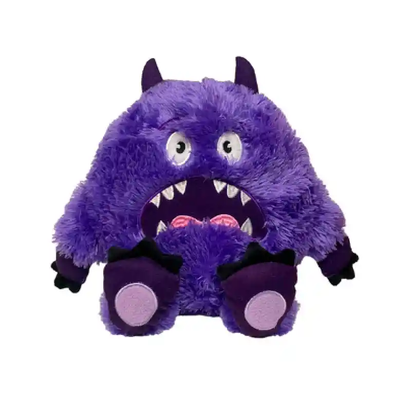 FabDog Fluffy Monster Purple MD