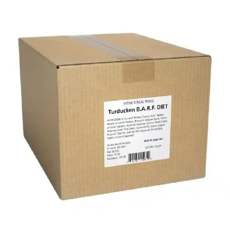 Steve's Real Food Barf Turduck Patties 20-lb