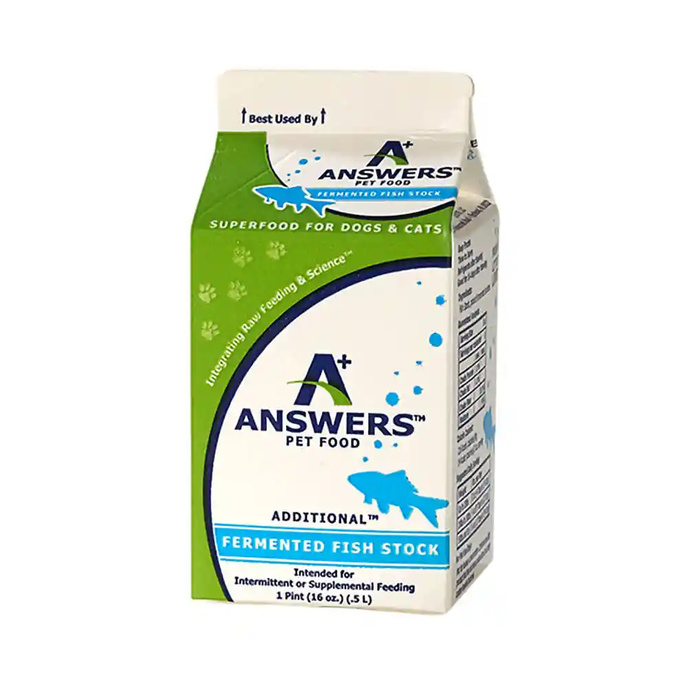Answers Additional Fish Stock Dog/cat 16-oz