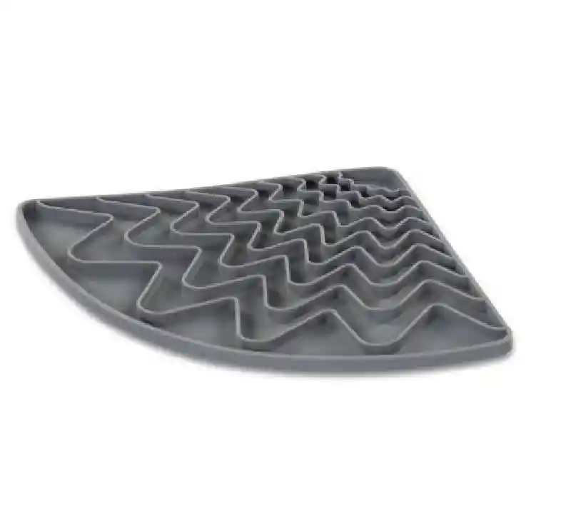 Messy Mutts Silicone Licking Bowl Mat Triangle 9x6