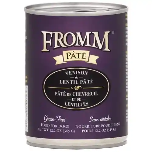 Fromm Dog Can Grain Free Venison & Lentil 12 Oz