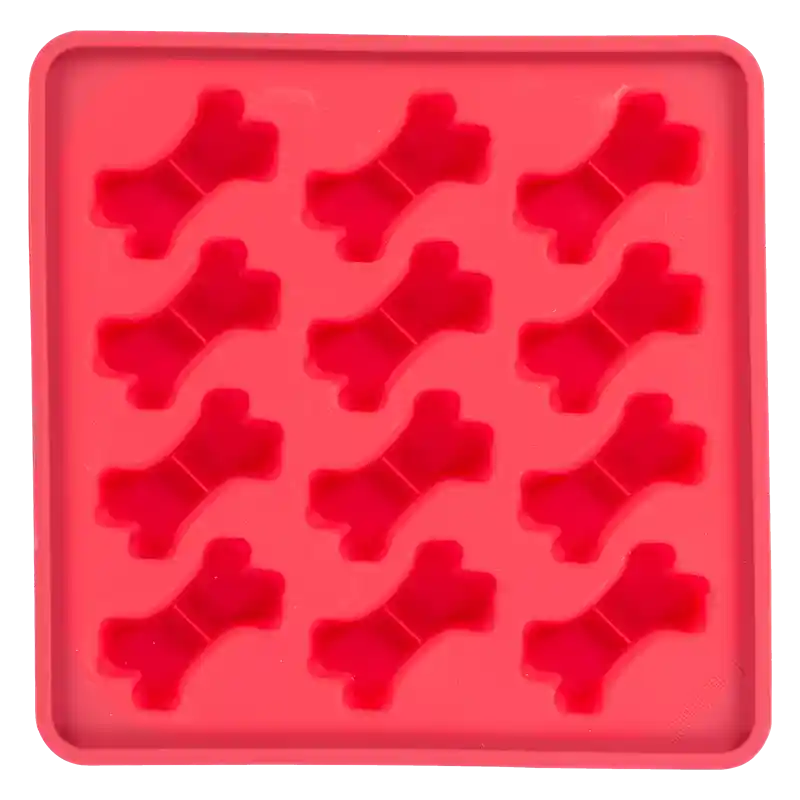 Messy Mutts Silicone Framed Treat Maker Mold Water