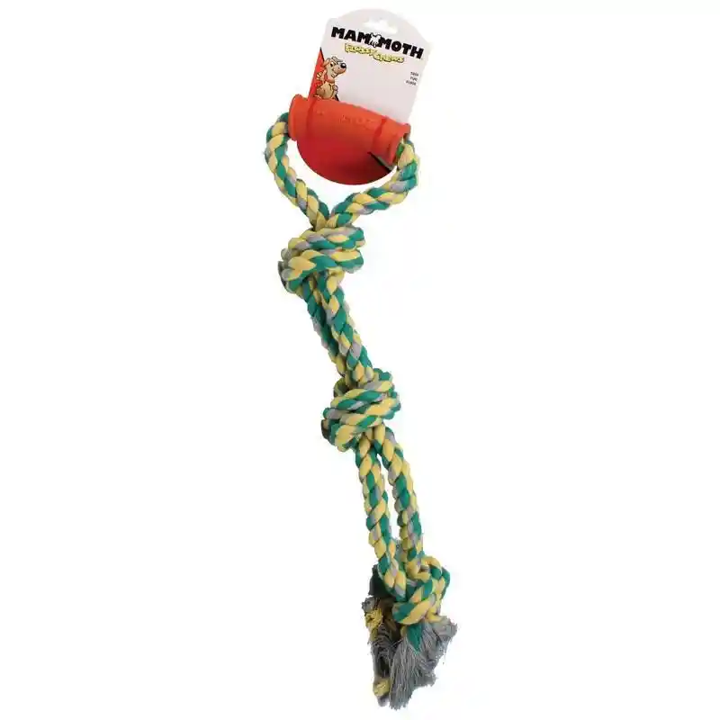 Flossy Chew Med Color Twin Tug
