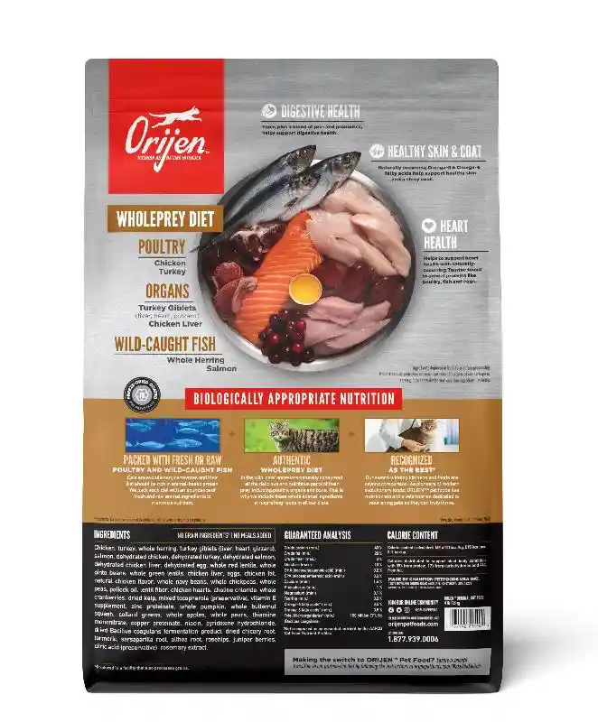 Dry Cat Food, Cat & Kitten, Grain Free 4-lb