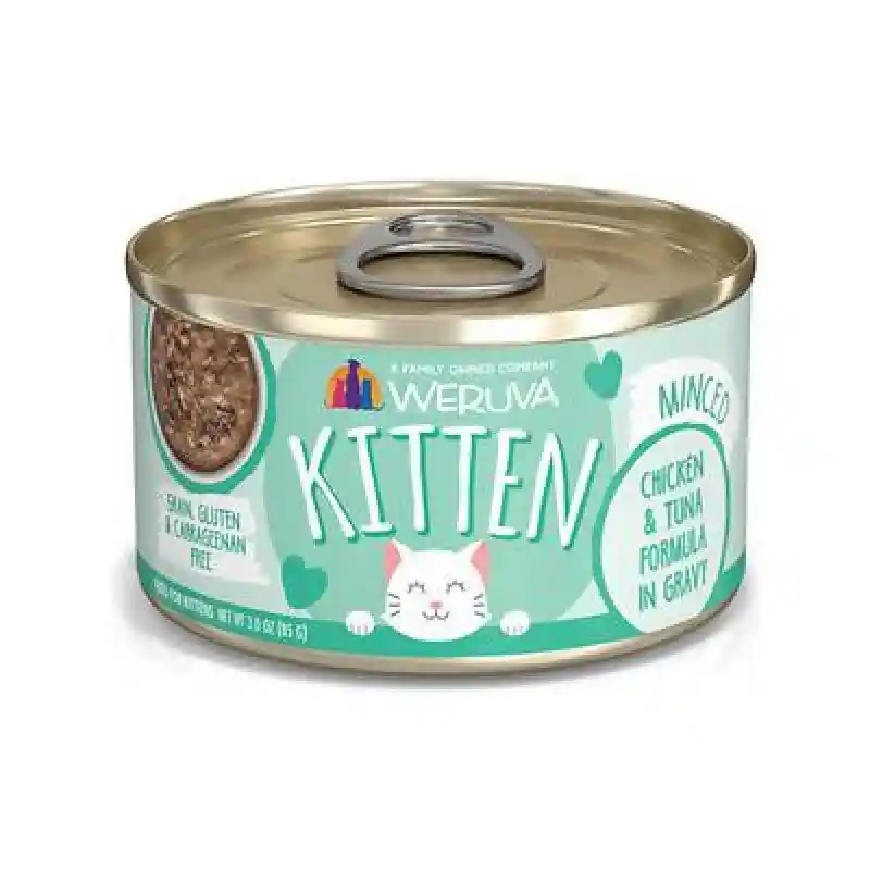 Weruva Cat Chicken & Tuna Kitten 3-oz Can