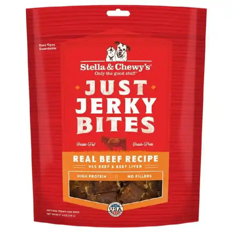 Stella & Chewy's - Just Jerky Bites Beef 6-oz.