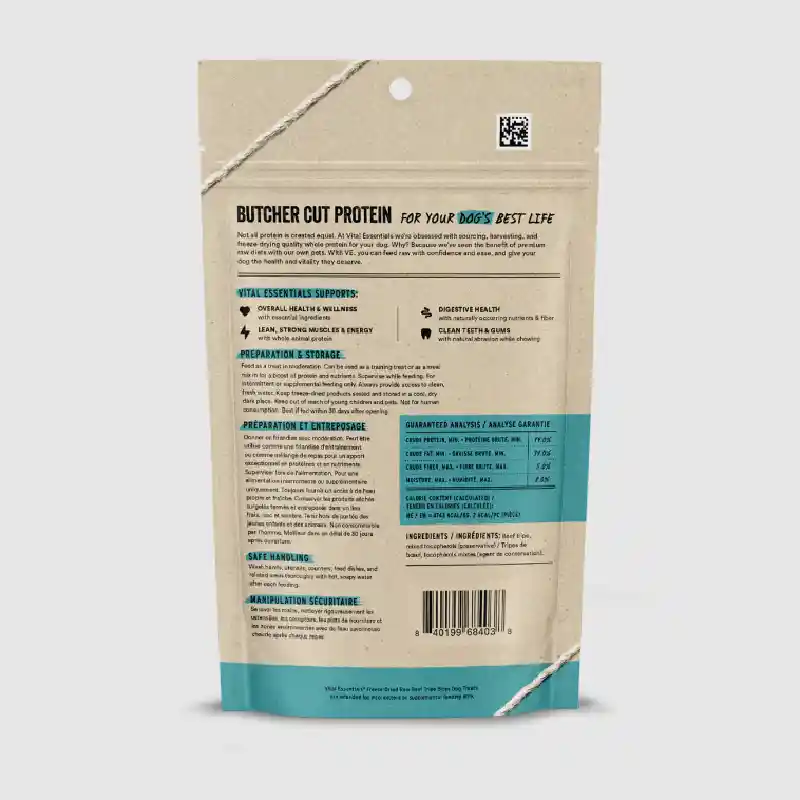 Freeze-dried Beef Tripe - 23oz