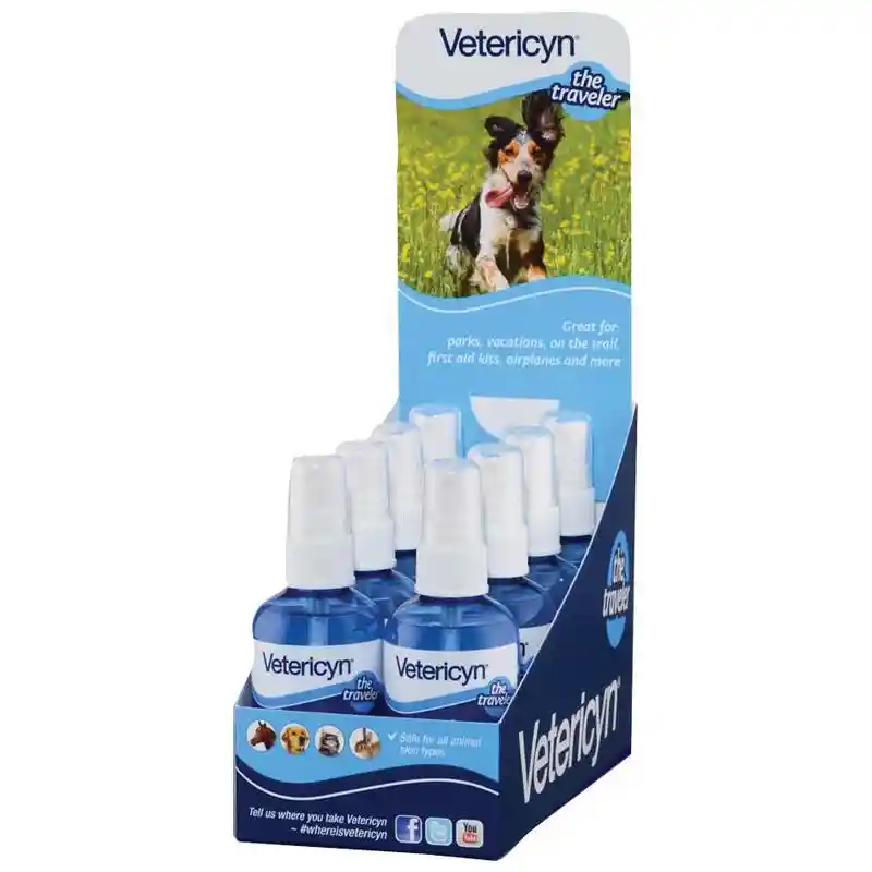 Vetericyn Wound + Skin Spray 3oz