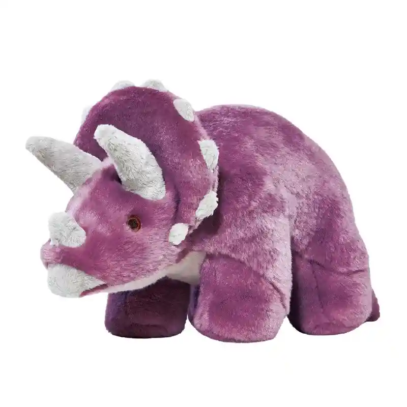 Fluff & Tuff Dog Toys Charlie Triceratops Large