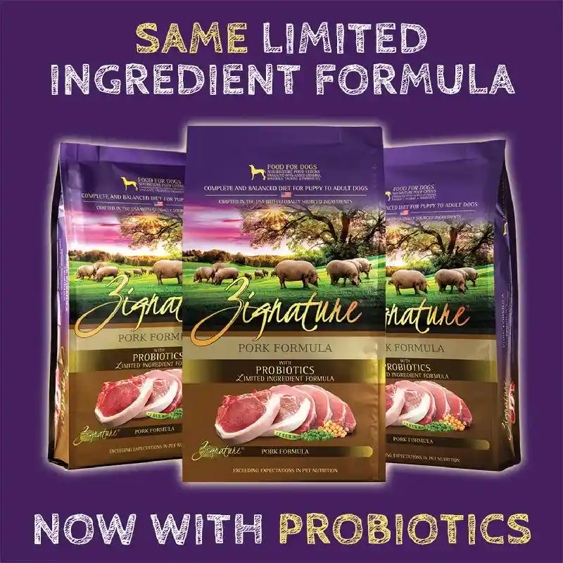 Zignature Pork Ingredient Formula Gf 25-lb