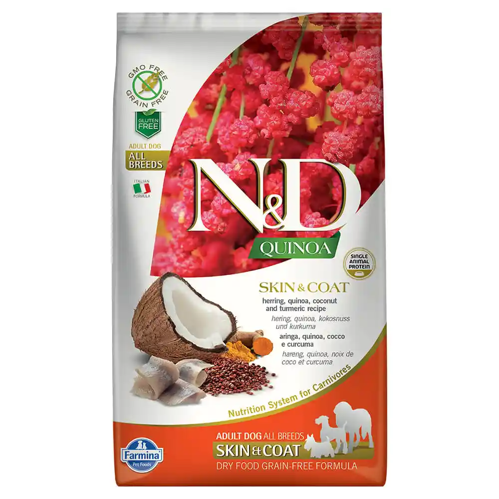 Farmina N&d Quinoa Skin/coat Herring Adult 15.4-lb