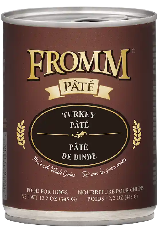 Fromm-gold Canned Dog Food Turkey Pate 12.2-oz.