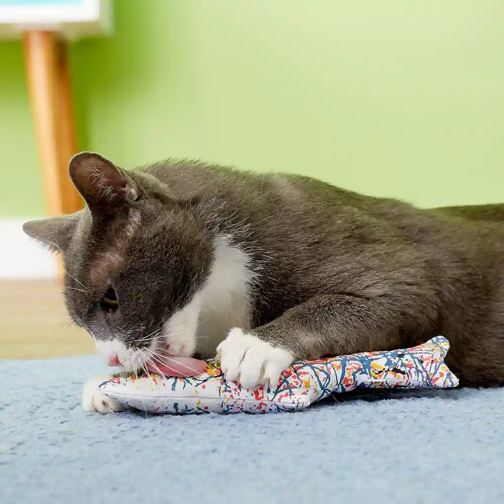 Yeowww! Pollock Fish Catnip Cat Toy 11"