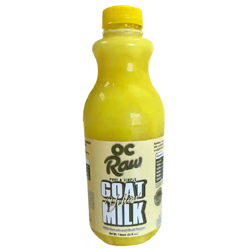 Oc Raw Frozen Goat Milk Turmeric 1 Quart