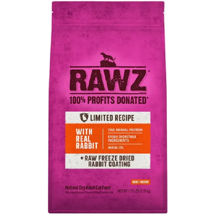 Rawz Cat Lid Rabbit 1.75#
