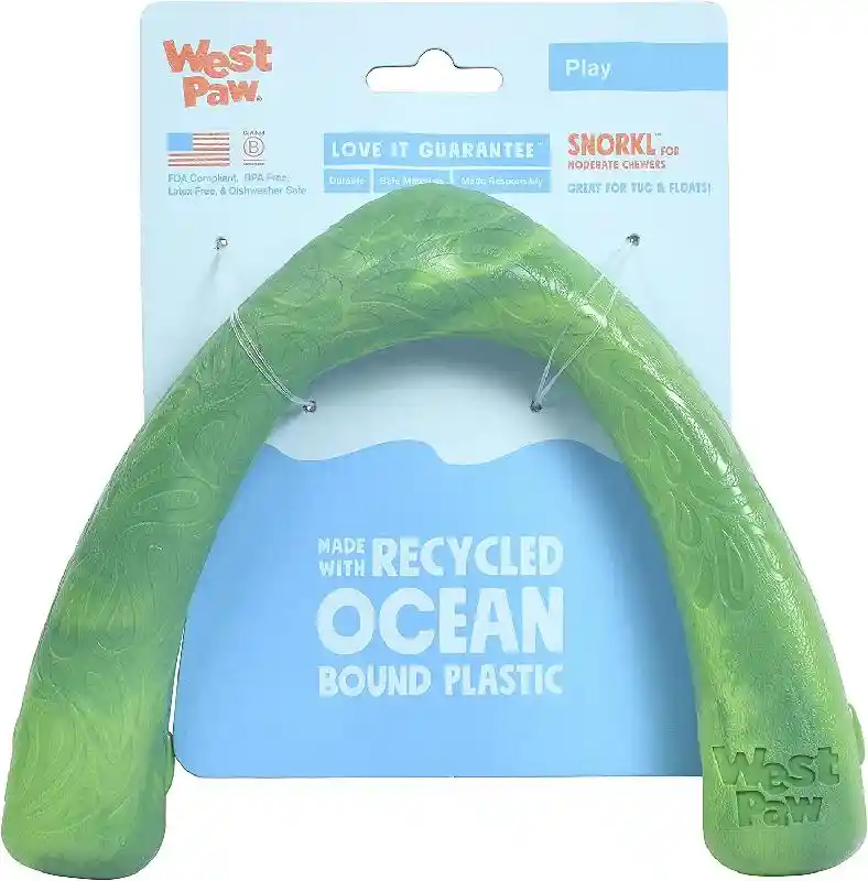 West Paw Snorkl LG Green