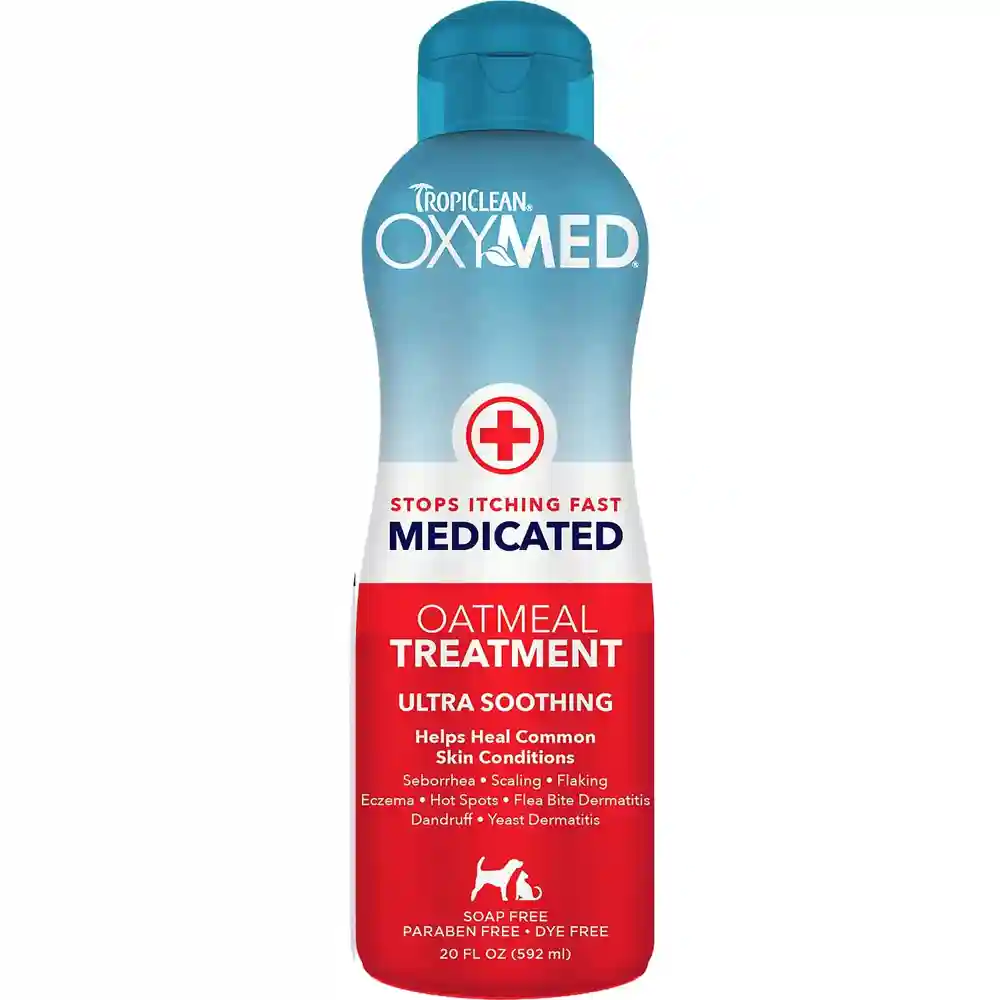 Tropiclean Oxymed Medicated Oatmeal Treatmnt 20-oz