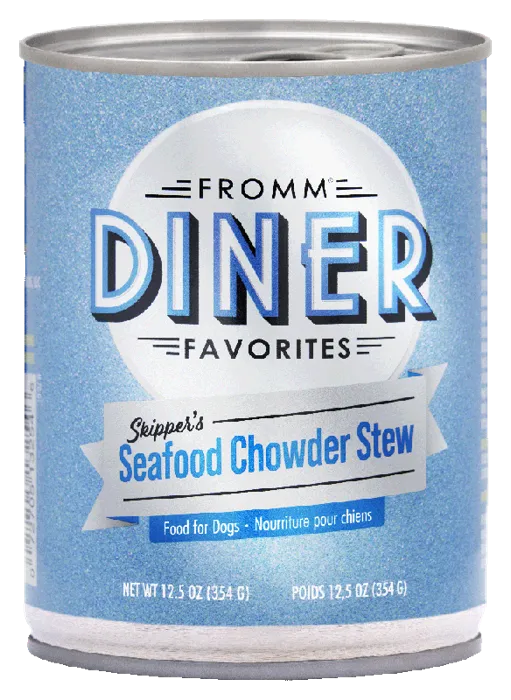 Fromm Diner Skipper's Seafood Chowder Stew 12.5oz