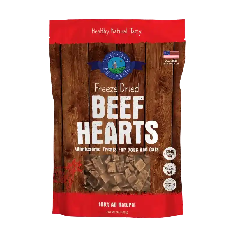 Shepherd Boy Beef Heart Treat 3oz