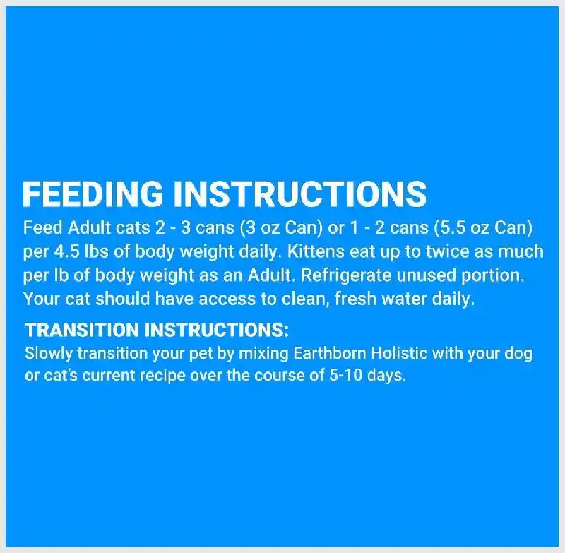 Grain Free Harbor Harvest Canned Cat Food 3-oz