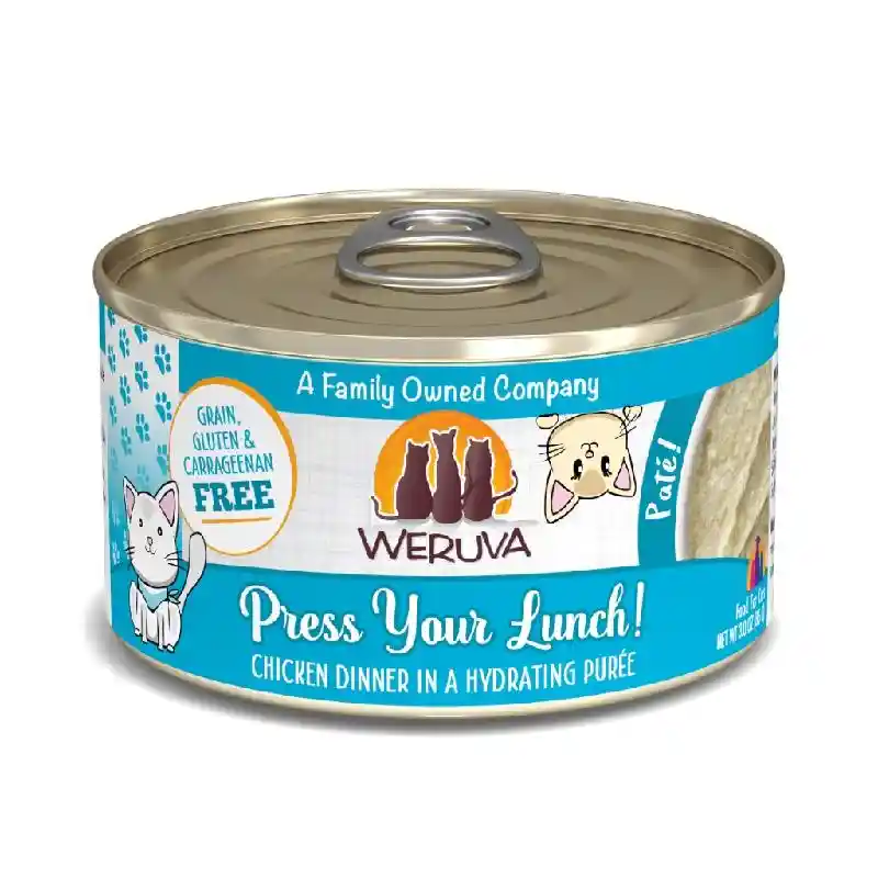 Weruva Cat Pate Press Your Lunch! Chicken 3-oz