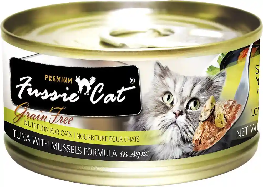 Premium Tuna W/ Mussels In Aspic Gf Can Cat 2.8-oz