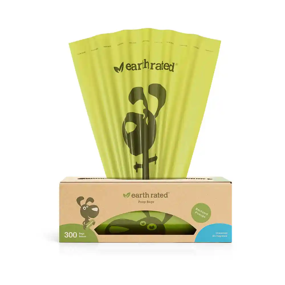 300 Poop Bags On a Single Roll - Unscented