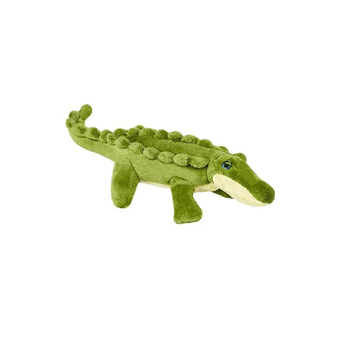 Fluff & Tuff Savannah Gatorbaby Dog Toy, 7-in
